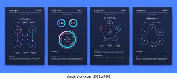Vector graphics infographics with mobile phone. Template for creating mobile applications, workflow layout, diagram, banner, web design, business reports. Stock vector