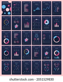 Vector graphics infographics with mobile phone. Template for creating mobile applications, workflow layout, diagram, banner, web design, business reports. Stock vector
