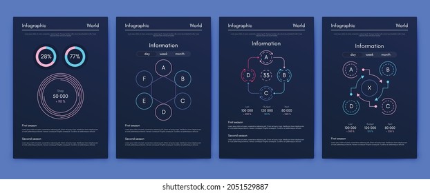 Vector graphics infographics with mobile phone. Template for creating mobile applications, workflow layout, diagram, banner, web design, business reports. Stock vector