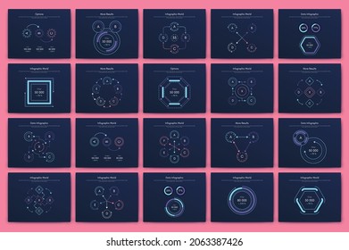 Vector graphics infographics with mobile phone. Template for creating mobile applications, workflow layout, diagram, banner, web design, business reports. Stock vector