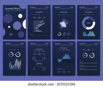 infografía de gráficos vectoriales con teléfono móvil. Plantilla para crear aplicaciones móviles, diseño de flujo de trabajo, diagrama, banner, diseño web, informes de negocios. Vector de acciones