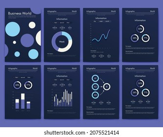 Vector graphics infographics with mobile phone. Template for creating mobile applications, workflow layout, diagram, banner, web design, business reports. Stock vector
