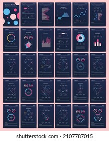 Vector graphics infographics with mobile phone. Template for creating mobile applications, workflow layout, diagram, banner, web design, business reports. Stock vector