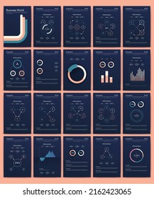infografía de gráficos vectoriales con teléfono móvil. Plantilla para crear aplicaciones móviles, diseño de flujo de trabajo, diagrama, banner, diseño web, informes de negocios. Vector de acciones