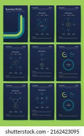 infografía de gráficos vectoriales con teléfono móvil. Plantilla para crear aplicaciones móviles, diseño de flujo de trabajo, diagrama, banner, diseño web, informes de negocios. Vector de acciones
