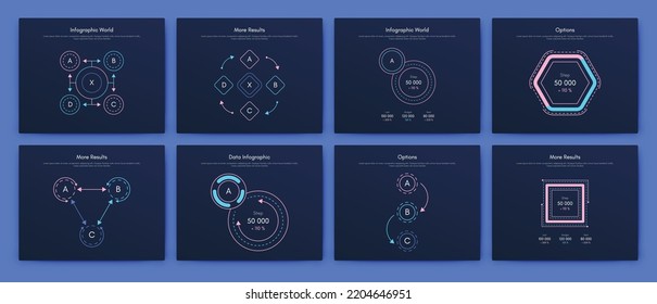 Vektorgrafik-Infografiken mit Handy. Vorlage für die Erstellung von mobilen Anwendungen, Workflow-Layout, Diagramm, Banner, Web-Design, Geschäftsberichte. Stock-Vektorgrafik