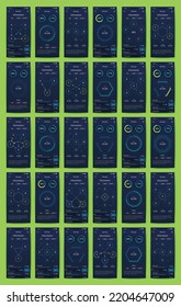 Vector graphics infographics with mobile phone. Template for creating mobile applications, workflow layout, diagram, banner, web design, business reports. Stock vector