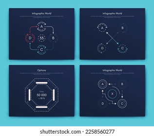 infografía de gráficos vectoriales con teléfono móvil. Plantilla para crear aplicaciones móviles, diseño de flujo de trabajo, diagrama, banner, diseño web, informes de negocios. Vector de acciones