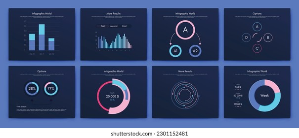 infografía de gráficos vectoriales con teléfono móvil. Plantilla para crear aplicaciones móviles, diseño de flujo de trabajo, diagrama, banner, diseño web, informes de negocios. Vector de acciones