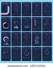 Vector graphics infographics with mobile phone. Template for creating mobile applications, workflow layout, diagram, banner, web design, business reports. Stock vector