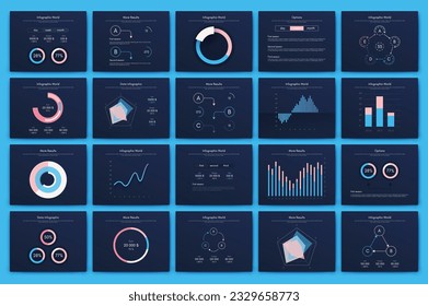 Vector graphics infographics with mobile phone. Template for creating mobile applications, workflow layout, diagram, banner, web design, business reports. Stock vector