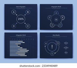 Vector graphics infographics with mobile phone. Template for creating mobile applications, workflow layout, diagram, banner, web design, business reports. Stock vector