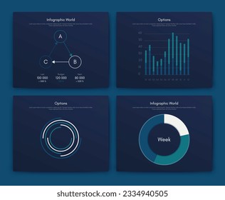 infografía de gráficos vectoriales con teléfono móvil. Plantilla para crear aplicaciones móviles, diseño de flujo de trabajo, diagrama, banner, diseño web, informes de negocios. Vector de acciones