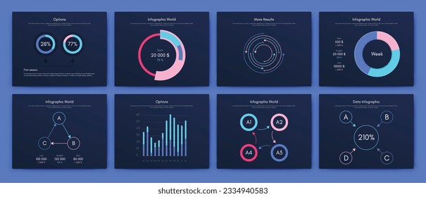 Vector graphics infographics with mobile phone. Template for creating mobile applications, workflow layout, diagram, banner, web design, business reports. Stock vector