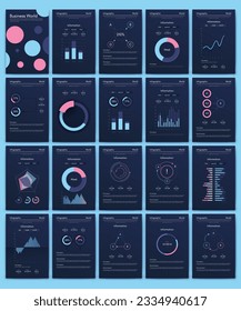 Vektorgrafik-Infografiken mit Handy. Vorlage für die Erstellung von mobilen Anwendungen, Workflow-Layout, Diagramm, Banner, Web-Design, Geschäftsberichte. Stock-Vektorgrafik