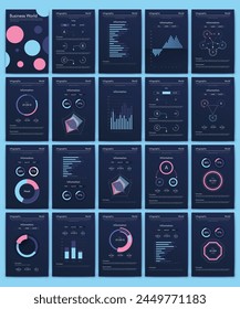 Vector graphics infographics with mobile phone. Template for creating mobile applications, workflow layout, diagram, banner, web design, business reports. Stock vector