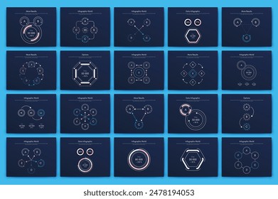 Vector graphics infographics with mobile phone. Template for creating mobile applications, workflow layout, diagram, banner, web design, business reports. Stock vector