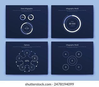 Vector graphics infographics with mobile phone. Template for creating mobile applications, workflow layout, diagram, banner, web design, business reports. Stock vector