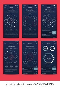 Vector graphics infographics with mobile phone. Template for creating mobile applications, workflow layout, diagram, banner, web design, business reports. Stock vector