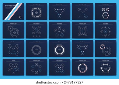 Vector gráficos infografías con el teléfono móvil. Plantilla para crear aplicaciones móviles, diseño de flujo de trabajo, diagrama, Anuncio, Diseño web, informes empresariales. Vector de acciones