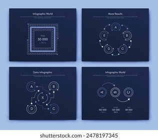 Vector gráficos infografías con el teléfono móvil. Plantilla para crear aplicaciones móviles, diseño de flujo de trabajo, diagrama, Anuncio, Diseño web, informes empresariales. Vector de acciones