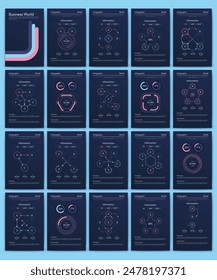 Vector graphics infographics with mobile phone. Template for creating mobile applications, workflow layout, diagram, banner, web design, business reports. Stock vector