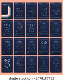 Vector gráficos infografías con el teléfono móvil. Plantilla para crear aplicaciones móviles, diseño de flujo de trabajo, diagrama, Anuncio, Diseño web, informes empresariales. Vector de acciones