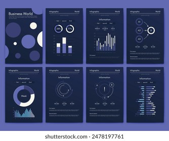 Vector graphics infographics with mobile phone. Template for creating mobile applications, workflow layout, diagram, banner, web design, business reports. Stock vector