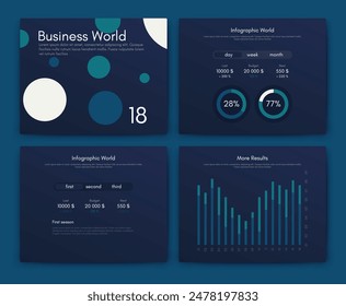 Vector graphics infographics with mobile phone. Template for creating mobile applications, workflow layout, diagram, banner, web design, business reports. Stock vector