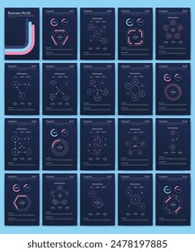 Vector graphics infographics with mobile phone. Template for creating mobile applications, workflow layout, diagram, banner, web design, business reports. Stock vector