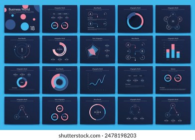 Vector graphics infographics with mobile phone. Template for creating mobile applications, workflow layout, diagram, banner, web design, business reports. Stock vector