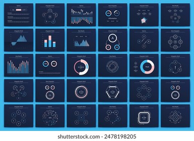 Vector graphics infographics with mobile phone. Template for creating mobile applications, workflow layout, diagram, banner, web design, business reports. Stock vector