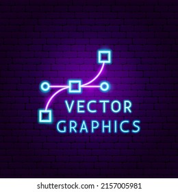 Vector Graphics Neon Label. Vector Illustration of Tool Promotion.