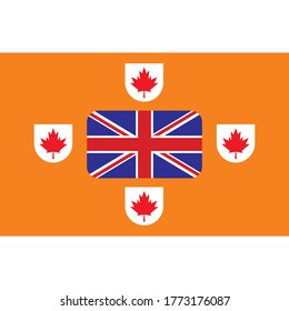 vector graphics of orangemen's day canada