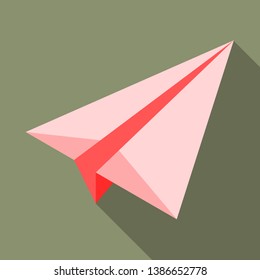 Vector graphics of origami paper