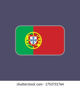 vector graphics of portugal country flag