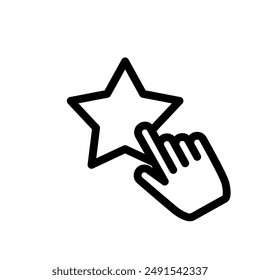 Vector graphics. SEO marketing, analytics, advertising, business icon. Linear icon, feedback button. Linear icons such as feedback, message icon, and thumb up.