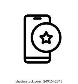 Vector graphics. SEO marketing, analytics, advertising, business icon. Linear icon, feedback button. Linear icons such as feedback, message icon, and thumb up.