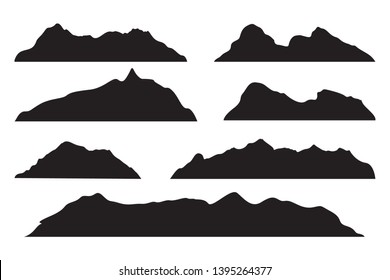 Vector graphics
Set of mountains
Sillooet mountains vector illustration