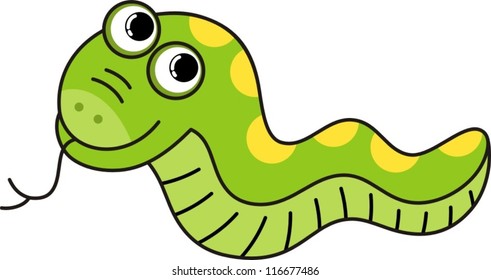 Vector graphics. Snake - a symbol of the new year 2013. Happy new year!