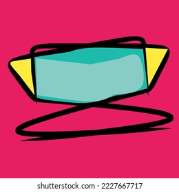 Vector graphics of study table