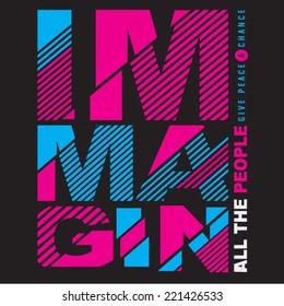 Vector Graphics and typography t-shirt design for apparel