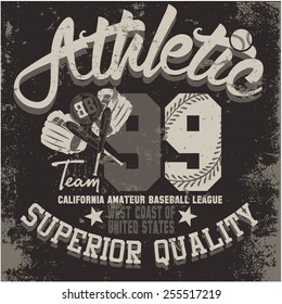 Vector Graphics and typography t-shirt design for apparel