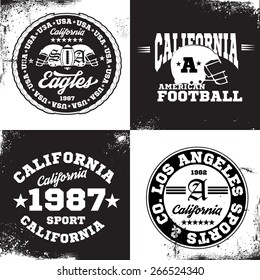 Vector Graphics and typography t-shirt set design for apparel