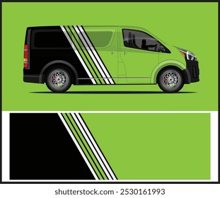 Gráficos del Vector, para el coche deportivo del abrigo del vinilo del vehículo