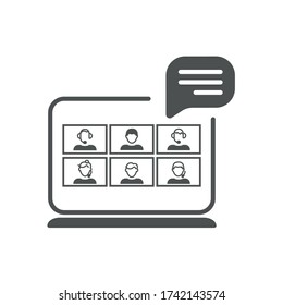 Vector graphics, video conferencing, remote work