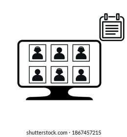 Vector graphics, video conferencing, remote work