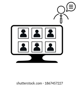 Vector graphics, video conferencing, remote work