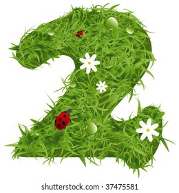 vector grass number two