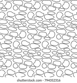 Vector gravel background. Texture for your design.